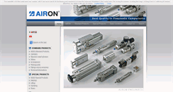 Desktop Screenshot of airon-pneumatic.com